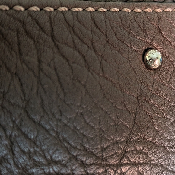 Tod's handbag brownish grey uncommon color sophisticated look - Picture 10 of 10